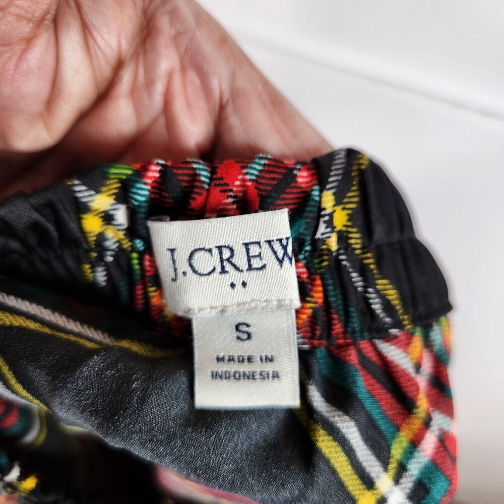 J.Crew Womens Tartan Mini Bias Slip Skirt Size 6 Plaid Preppy Academia Old Money - Picture 6 of 9